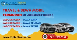 Travek Jabodetabek Murah Tarvel Jakarta Travel Bandung travel Bogor
